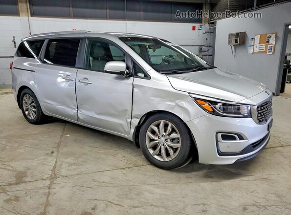 KNDMB5C14M6664771 2021 KIA SEDONA Silver Передня права чверть