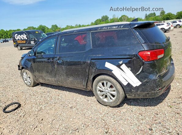 KNDMB5C15G6092095 2016 KIA SEDONA Black Rear left