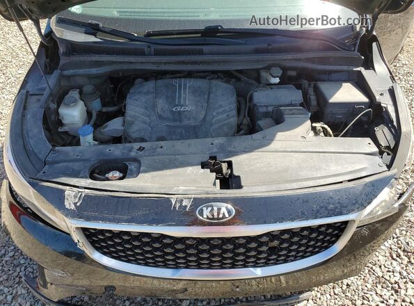 KNDMB5C15G6092095 2016 KIA SEDONA Black Engine compartment view