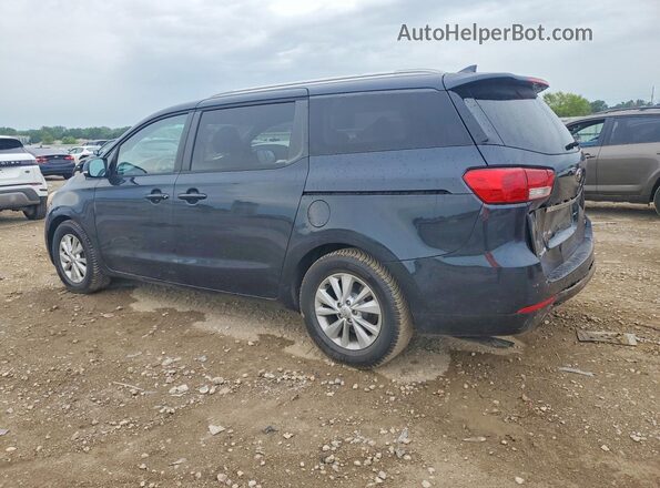KNDMB5C15G6127993 2016 KIA SEDONA Gray Задня ліва чверть