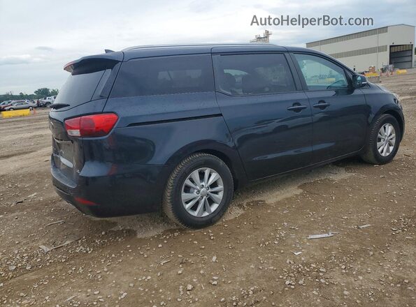 KNDMB5C15G6127993 2016 KIA SEDONA Gray Задня права чверть