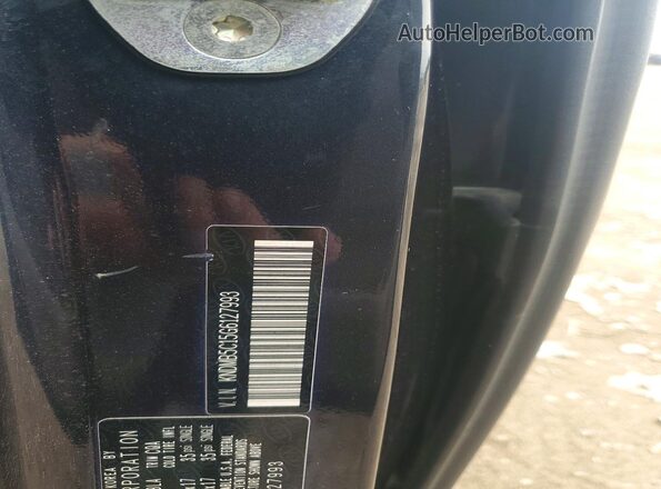 KNDMB5C15G6127993 2016 KIA SEDONA Gray Вид наклейки з VIN-кодом