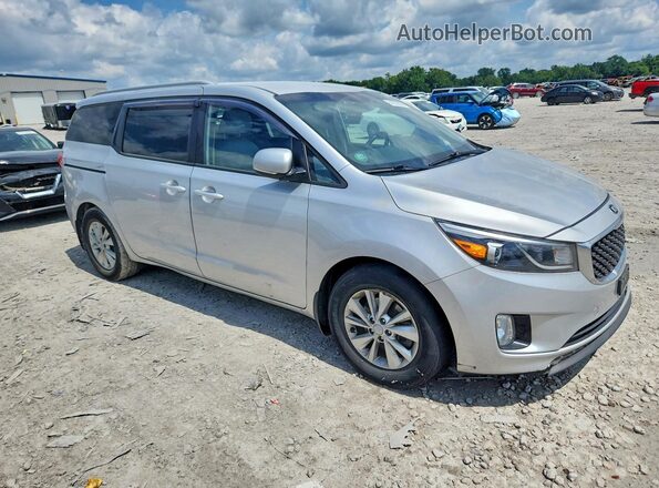 KNDMB5C15G6202823 2016 KIA SEDONA Silver Przód prawy