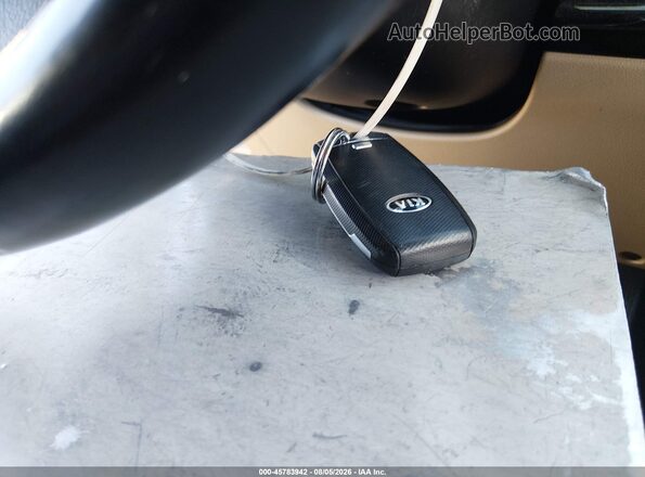 KNDMB5C15G6215006 2016 KIA SEDONA Black Вид панелі приладів