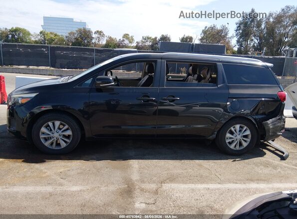 KNDMB5C15G6215006 2016 KIA SEDONA Black Панорамний вид салону 360°
