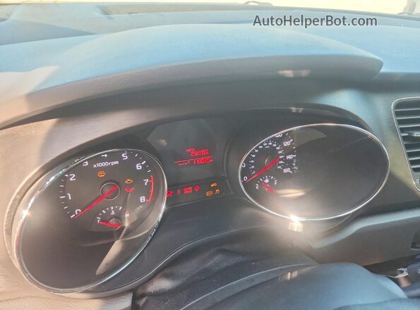 KNDMB5C15H6225892 2017 KIA SEDONA Black Instrument cluster view
