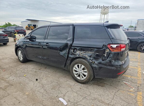 KNDMB5C15H6225892 2017 KIA SEDONA Black Rear left