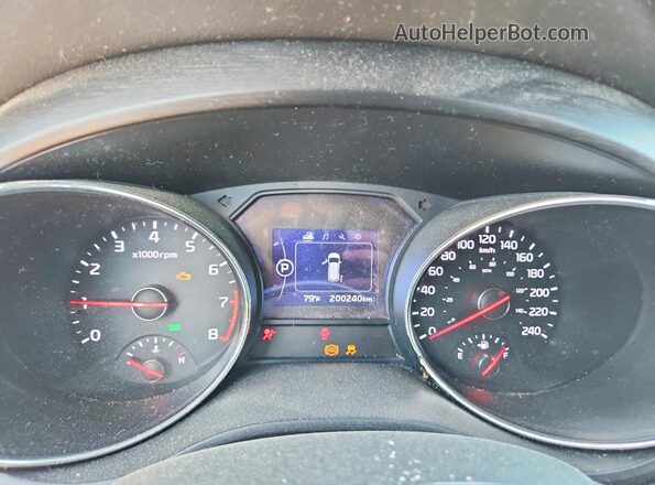 KNDMB5C15J6354415 2018 KIA SEDONA Blue Widok zestawu wskaźników