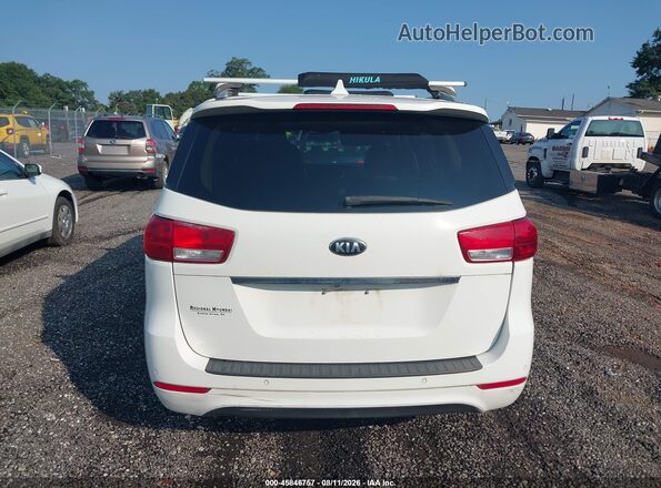 KNDMB5C15J6376396 2018 KIA SEDONA White 