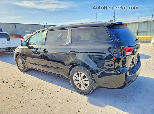 KNDMB5C16G6163546 2016 KIA SEDONA Black Tył lewy