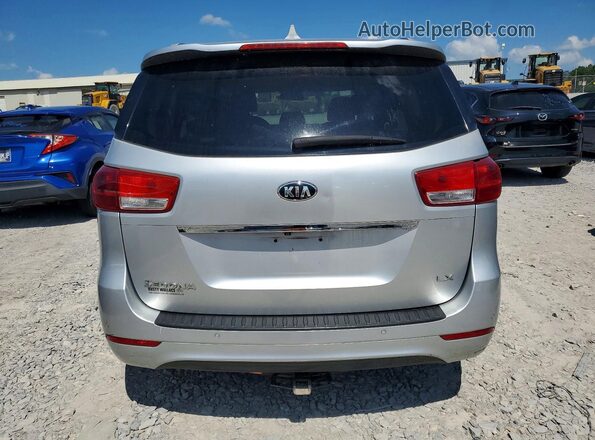 KNDMB5C16G6192366 2016 KIA SEDONA Silver Rear view