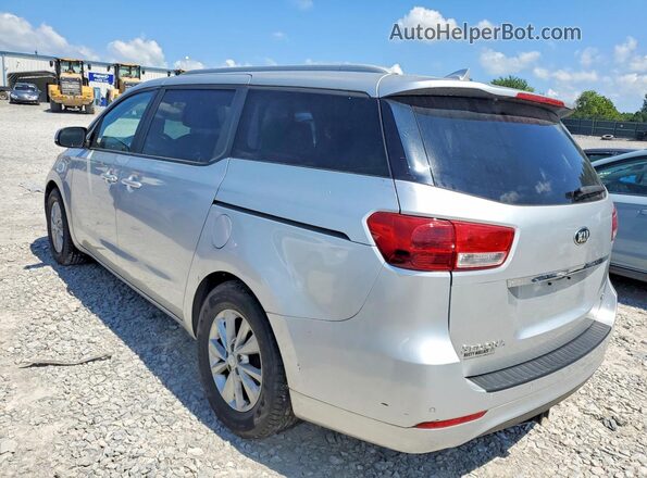 KNDMB5C16G6192366 2016 KIA SEDONA Silver Rear left