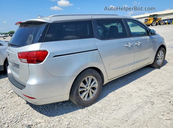 KNDMB5C16G6192366 2016 KIA SEDONA Silver Rear right