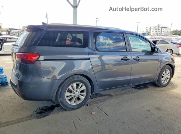 KNDMB5C16G6215662 2016 KIA SEDONA Gray Rear right