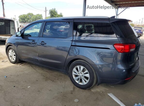 KNDMB5C16G6215662 2016 KIA SEDONA Gray Rear left