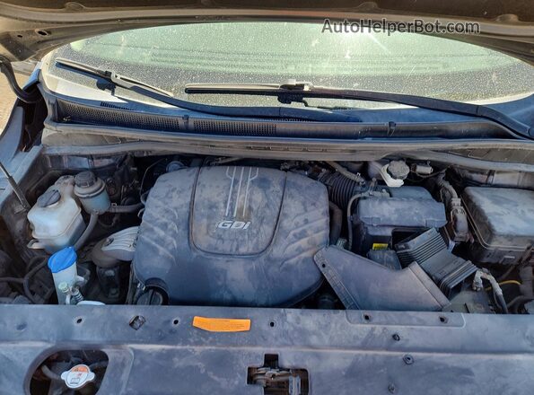 KNDMB5C16H6251269 2017 KIA SEDONA Gray Engine compartment view