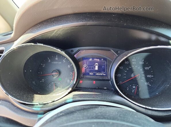 KNDMB5C16H6251269 2017 KIA SEDONA Gray Instrument cluster view