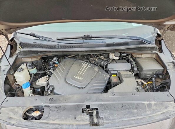 KNDMB5C16J6348607 2018 KIA SEDONA Коричневый Вид подкапотного пространства