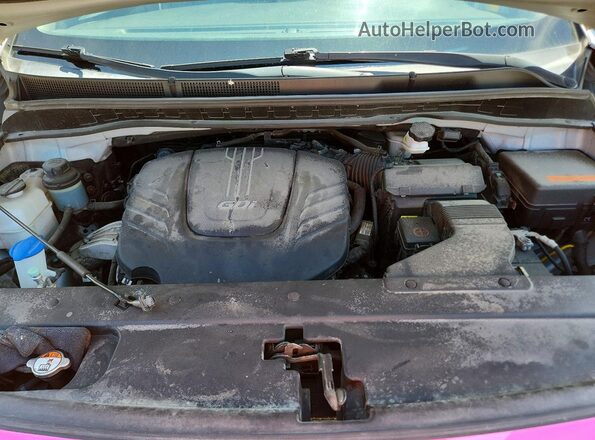 KNDMB5C16J6368081 2018 KIA SEDONA Silver Widok komory silnika