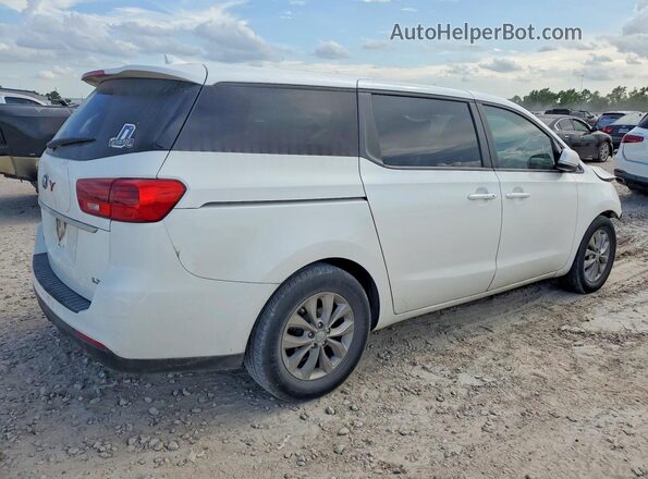 KNDMB5C16M6666358 2021 KIA SEDONA Белый Задняя правая четверть