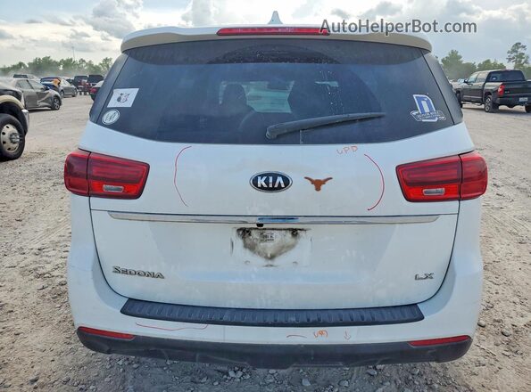 KNDMB5C16M6666358 2021 KIA SEDONA Белый Вид сзади