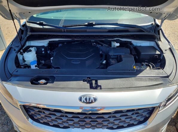 KNDMB5C16M6672757 2021 KIA SEDONA Gray Вид підкапотного простору