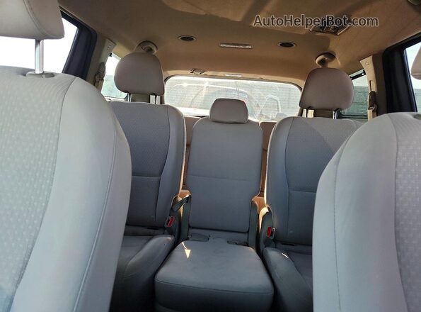 KNDMB5C17G6082376 2016 KIA SEDONA Blue Widok tylnych siedzeń