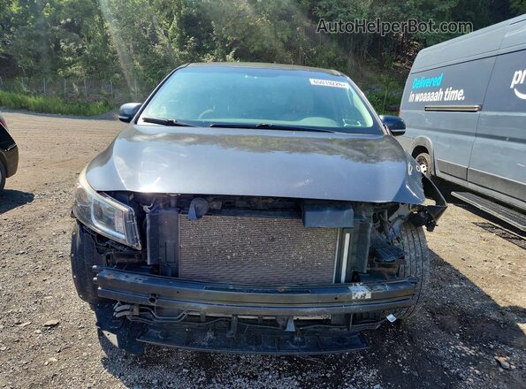 KNDMB5C17H6300883 2017 KIA SEDONA Gray Вид спереду