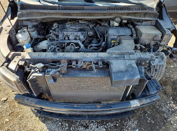 KNDMB5C17H6300883 2017 KIA SEDONA Gray Вид задньої частини салону