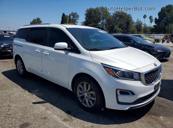 KNDMB5C17L6613585 2020 KIA SEDONA White Przód prawy