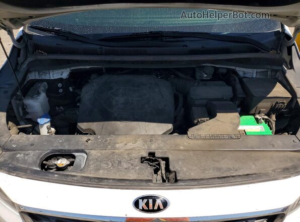 KNDMB5C17L6613585 2020 KIA SEDONA White Widok komory silnika