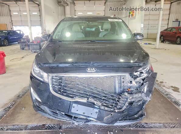 KNDMB5C17L6646859 2020 KIA SEDONA Black Widok z przodu