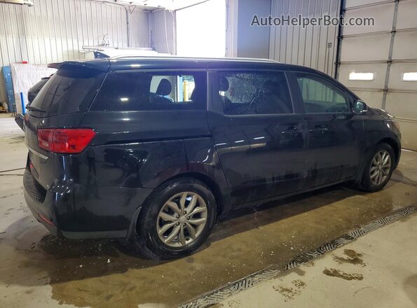 KNDMB5C17L6646859 2020 KIA SEDONA Black Tył prawy