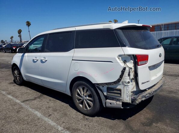 KNDMB5C18G6090129 2016 KIA SEDONA White უკანა მარცხენა