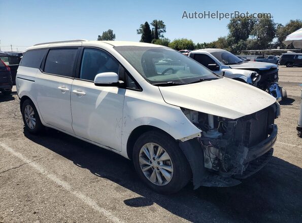 KNDMB5C18G6090129 2016 KIA SEDONA White წინა მარჯვენა