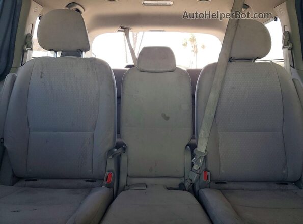 KNDMB5C18G6090129 2016 KIA SEDONA White უკანა სავარძლების ხედი