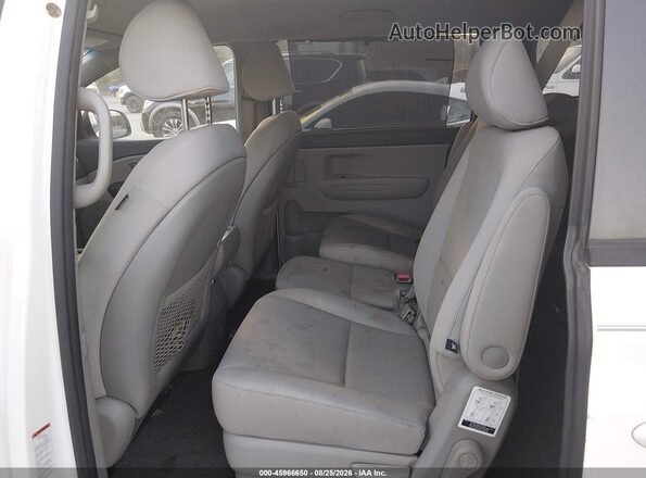 KNDMB5C18G6164200 2016 KIA SEDONA White Widok naklejki z numerem VIN