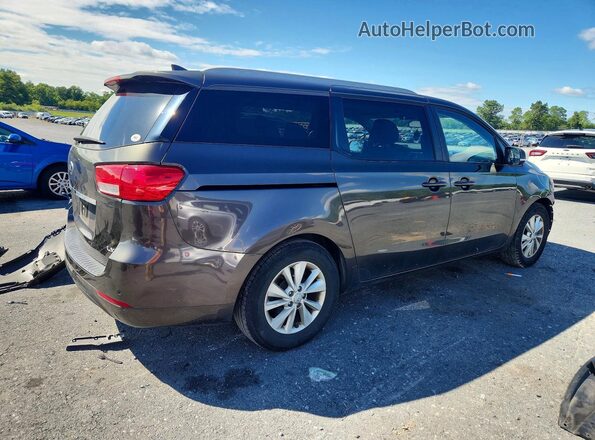 KNDMB5C18G6182521 2016 KIA SEDONA Brown Tył prawy