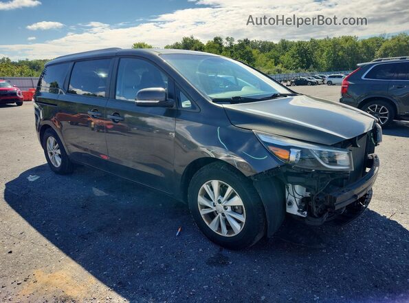 KNDMB5C18G6182521 2016 KIA SEDONA Brown Przód prawy