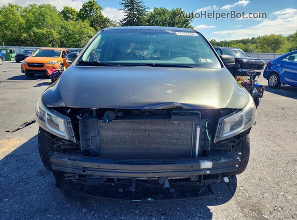 KNDMB5C18G6182521 2016 KIA SEDONA Brown Widok z przodu