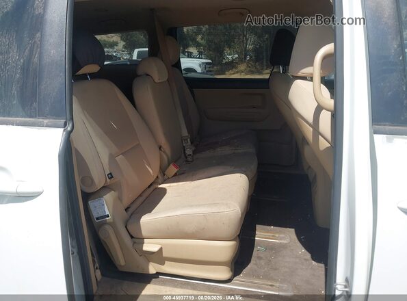 KNDMB5C18G6183300 2016 KIA SEDONA White VIN კოდის სტიკერის ხედი