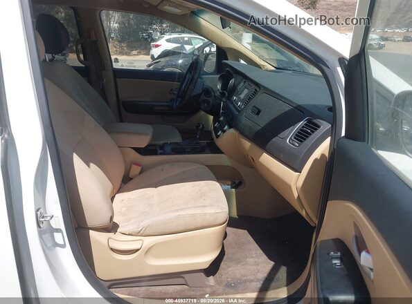 KNDMB5C18G6183300 2016 KIA SEDONA White წინა სალონის ხედი