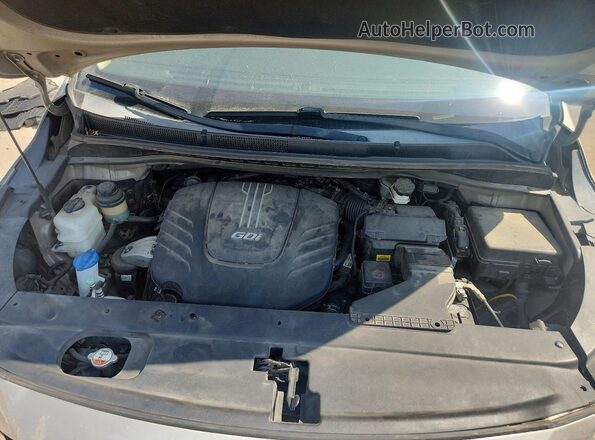 KNDMB5C18H6266842 2017 KIA SEDONA Gold Engine compartment view