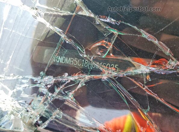 KNDMB5C18H6316025 2017 KIA SEDONA Gray Вид підкапотного простору