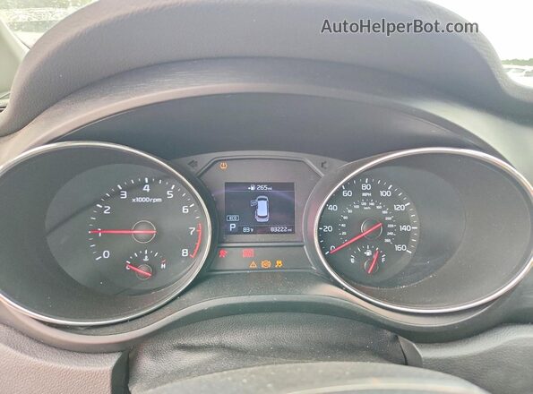 KNDMB5C18K6512263 2019 KIA SEDONA White ხელსაწყოთა პანელის ხედი