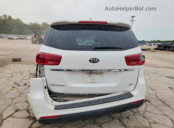 KNDMB5C18K6512263 2019 KIA SEDONA White უკანა ხედი