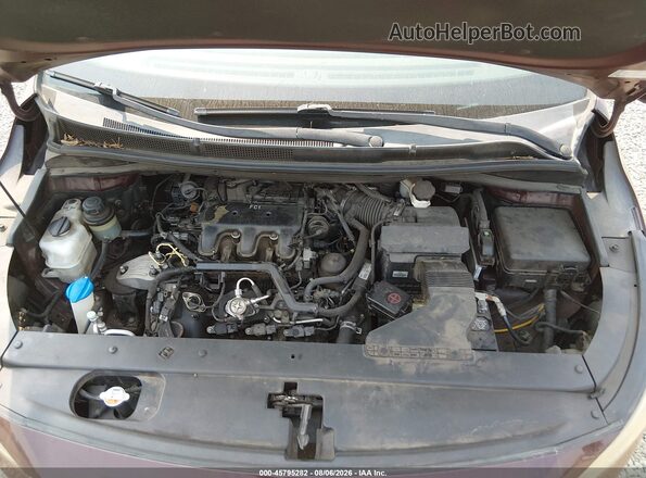 KNDMB5C19G6095193 2016 KIA SEDONA Red Widok z tyłu