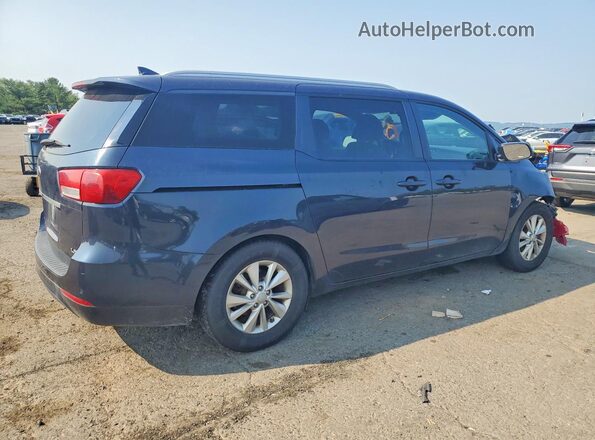 KNDMB5C19G6096716 2016 KIA SEDONA Blue Rear right