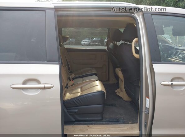 KNDMB5C19H6242727 2017 KIA SEDONA Gold Вид наклейки з VIN-кодом