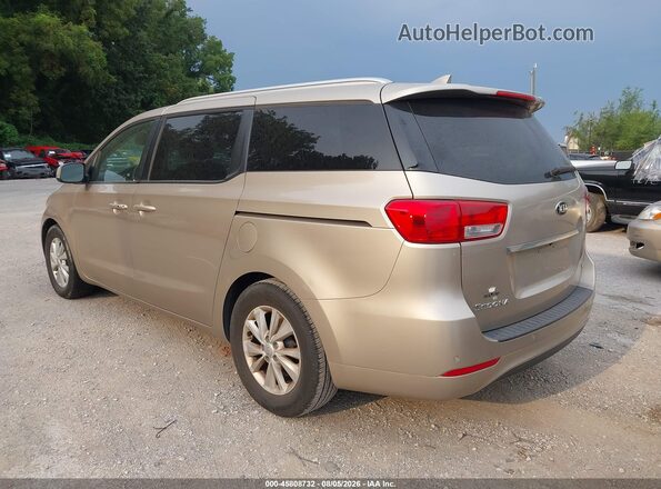 KNDMB5C19H6242727 2017 KIA SEDONA Gold Задня ліва чверть